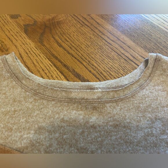 Easel Fall Modern Diagonal Color Block Soft Long Sleeve Sweater - Picture 7 of 15